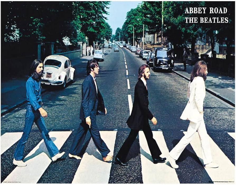 Abbey Road The Beatles Album by Paul George John Ringo, aka the Beatles
