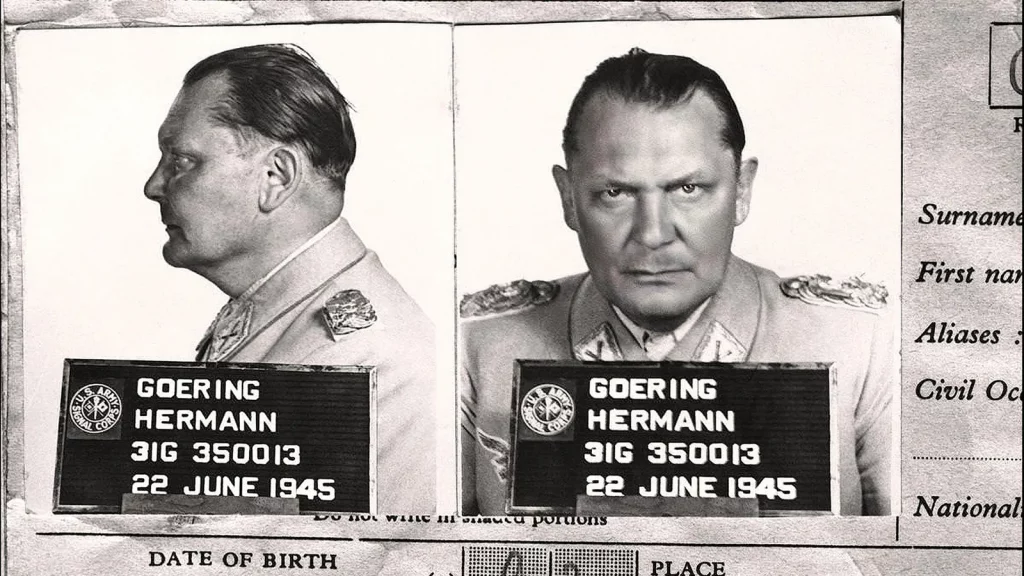 The real Herman Goering versus his psychiatrist Who is controlling who
